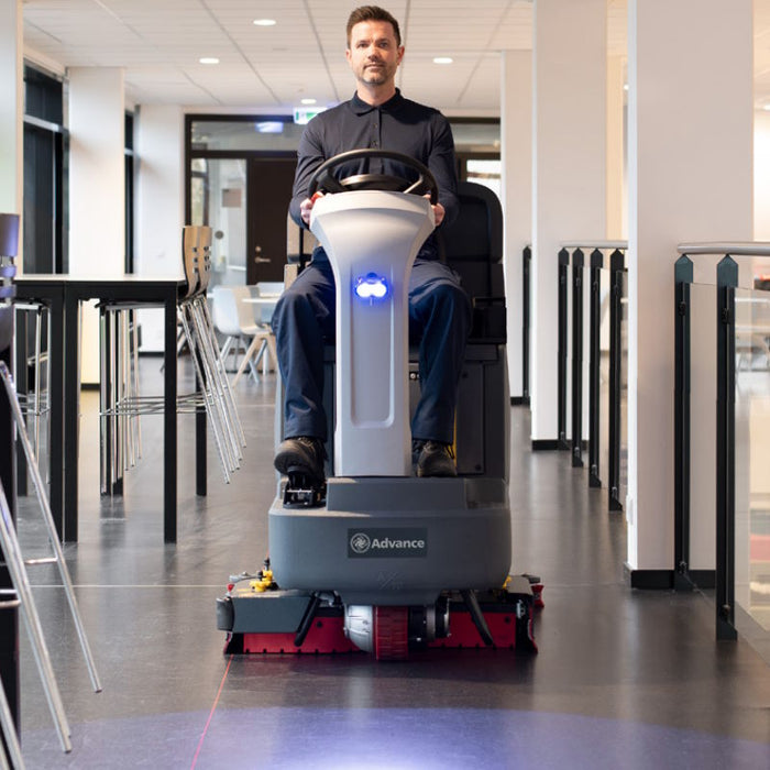 Advance SC4000 Floor Scrubber in a Cafeteria Thumbnail