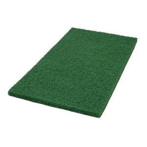14" x 20" CleanFreak® Green Heavy Duty Floor Scrubbing Pad Thumbnail