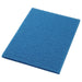 14" x 28" CleanFreak® Blu Medium Duty Floor Scrubbing Pad Thumbnail