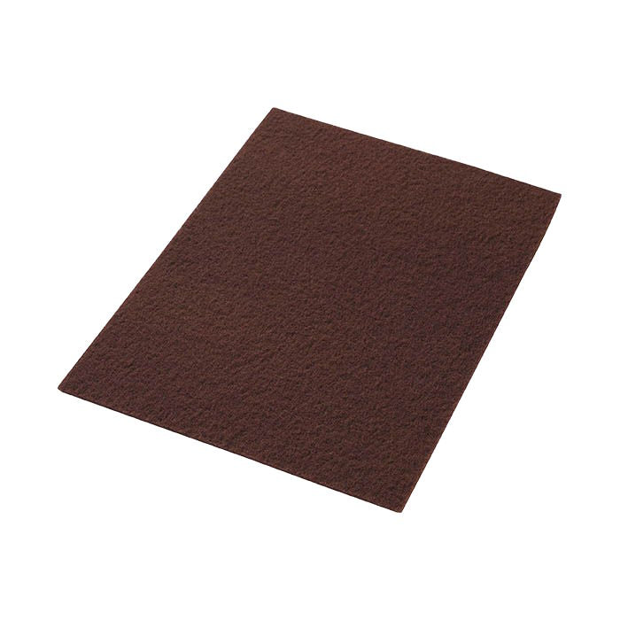 14" x 28" CleanFreak® Maroon Ecoprep Chemical Free Floor Finish Removal Pad Thumbnail