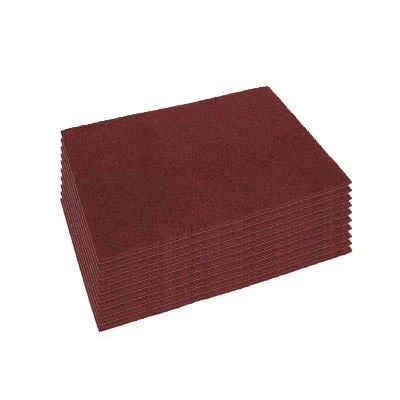 14" x 28" CleanFreak® Maroon Ecoprep EPP Wet or Dry Chemical Free Floor Finish Removal Pads | Box of 10 Thumbnail
