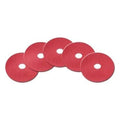 20 inch Red Light Duty Floor Scrubbing Pads Thumbnail