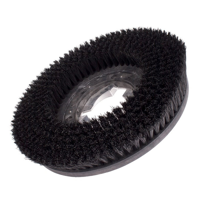 15 inch Floor Buffer Everyday Floor Scrubbing Brush (#70113) | Black Nylon Bristles