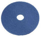 Blue 18 inch Auto Scrubber Pad w/ Removable Center Hole Thumbnail