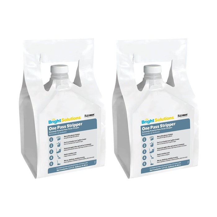Bright Solution One Pass Stripper Concentrated Floor Wax Stripper