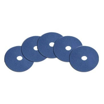 10 inch Blue Floor Scrubbing Pads - Case of 5