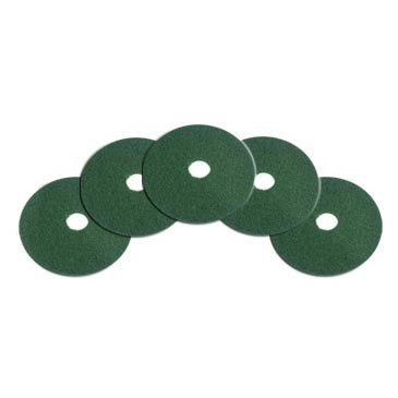 10 inch Green Heavy Duty Floor Scrubbing Pads - Case of 5 Thumbnail