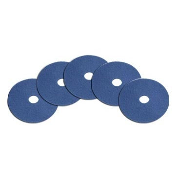 12 inch Blue Medium Duty Floor Scrubbing Pads (#400412) | Box of 5 Thumbnail