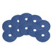 6.5 inch Round Blue Baseboard Edger Pads - Case of 10 Thumbnail