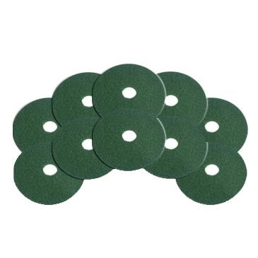 6.5 inch Green Deep Cleaning Floor Pads | Box of 10 Thumbnail