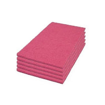 CleanFreak® Pink Flamingo™ Rectangular Orbital Automatic Floor Scrubber Floor Cleaning & Prep Pads (14" x 20" & 14" x 28" Sizes) | Box of 5 Thumbnail