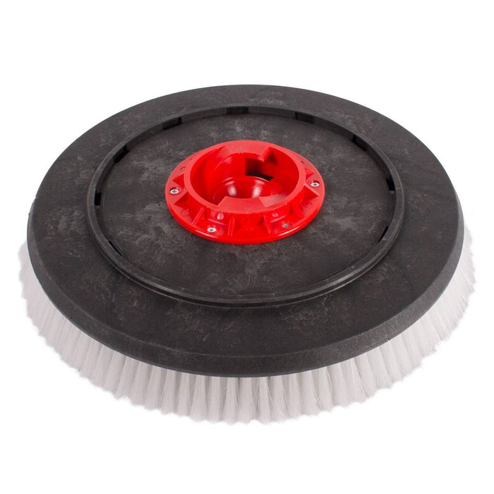 20" Nylon Floor Scrubbing Brush w/ Red Clutch Plate (#SPPV01498) Thumbnail