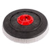 20" Nylon Floor Scrubbing Brush w/ Red Clutch Plate (#SPPV01498) Thumbnail