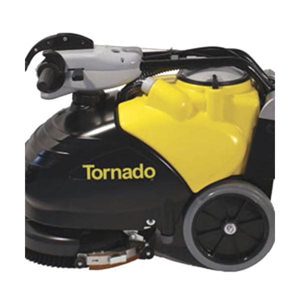 Folded Handle on the Tornado #99414 Low Profile 14" Floor Scrubber Thumbnail