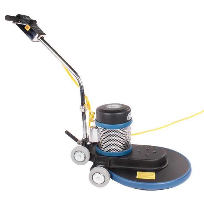 High Speed Floor Polisher Side View of Wheels, Handle & Body Thumbnail