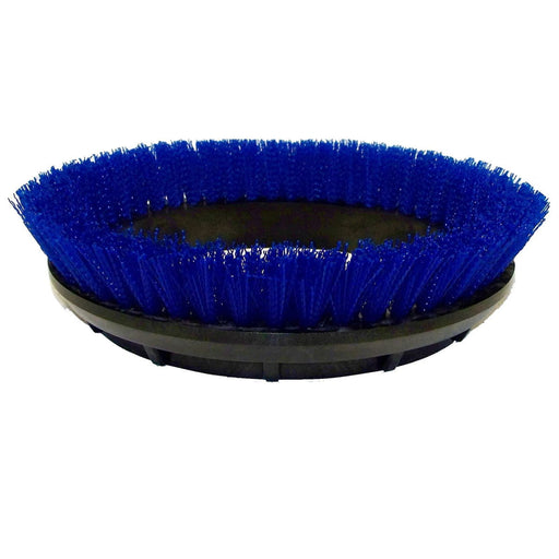 Oreck® Orbiter® Blue Ceramic Tile & Grout Floor Scrubbing Brush (#237058) - 12 inch