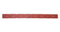 Front Squeegee Blade (#MPVR05917) for the CleanFreak® Reliable 14 Auto Scrubbers - Red Latex