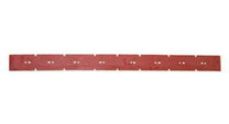 Front Squeegee Blade (#MPVR05917) for the CleanFreak® Reliable 14 Auto Scrubbers - Red Latex Thumbnail