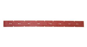 Red Latex Front Recovery Squeegee (#MPVR05917) for the IPC Eagle CT15 Auto Scrubber Thumbnail