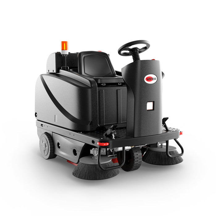 Viper ROS1300 Ride on Sweeper with 53" Sweeping Path