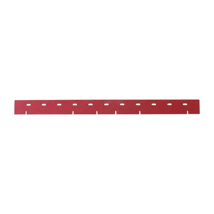 Red Linatex Front Squeegee for Viper Fang 18C, 20 & 20HD Auto Scrubbers