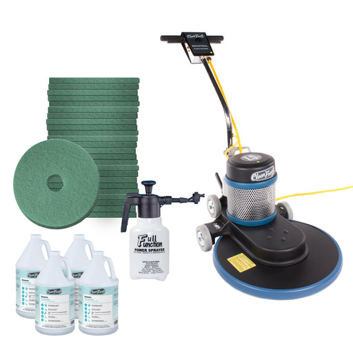 Commercial Floor Polishing Package (20" Floor Burnisher, Polishing Pads & Polishing Solution) Thumbnail