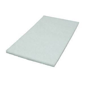 14" x 28" White Floor Polishing Pad Thumbnail