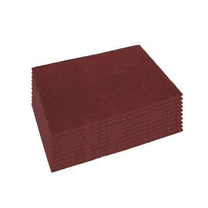 14" x 28" CleanFreak® Maroon Ecoprep EPP Wet or Dry Chemical Free Floor Finish Removal Pads | Box of 10