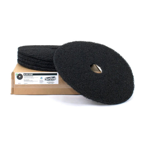 Box with 5 Loose Black Floor Stripping Pads Thumbnail