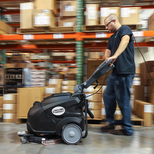 Reliable 18E Floor Scrubber - In Use Thumbnail