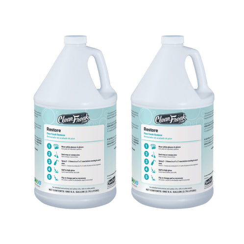 CleanFreak® 'Restore' Floor Finish Wax Polishing Solution | 2 - 1 Gallons Bottles Thumbnail