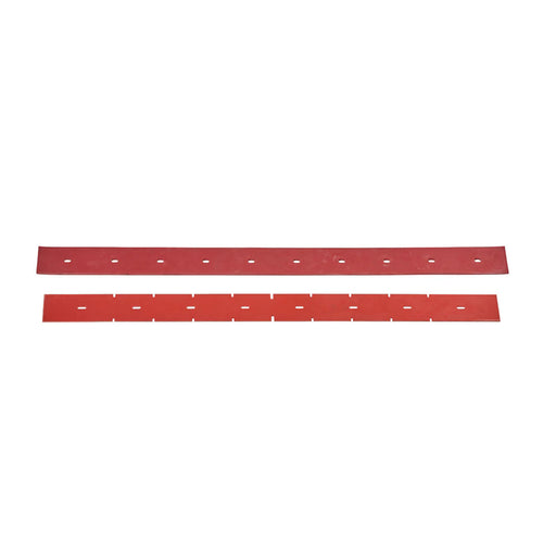 Front &amp; Rear Red Linatex Squeegee Blade Kit (#56384681) for Advance® SC500™ &amp; SC2000™ Auto Scrubbers Thumbnail