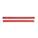 Front &amp; Rear Red Linatex Squeegee Blade Kit (#56384681) for Advance® SC500™ &amp; SC2000™ Auto Scrubbers Thumbnail