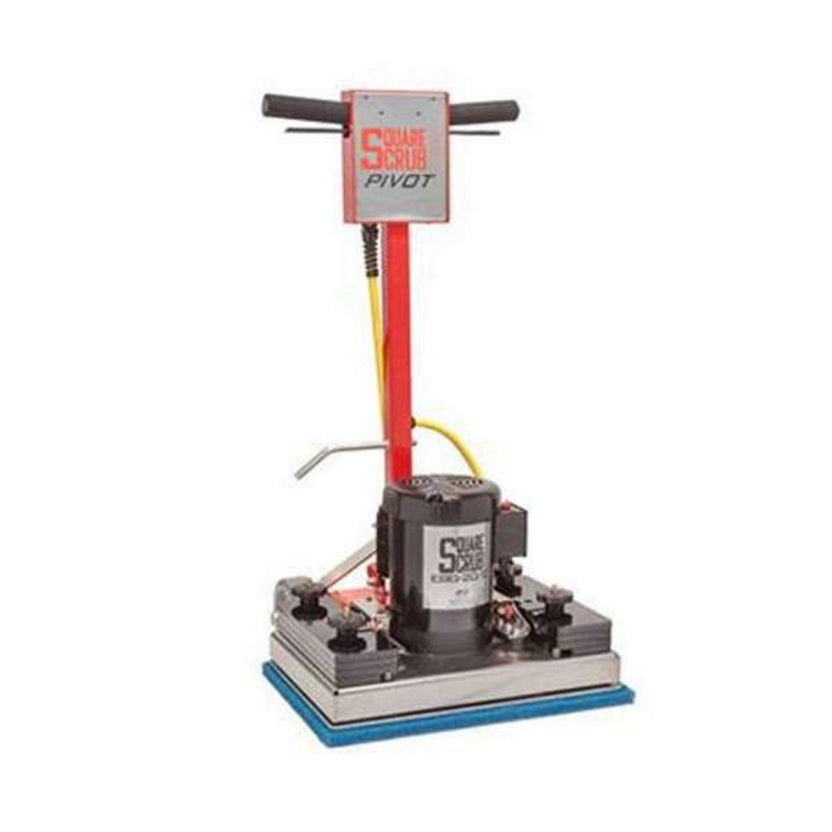 Rectangular Scrubbing Machine CleanFreak® Xtract Melamine Orbital Auto Scrubber Rectangular Floor ...
