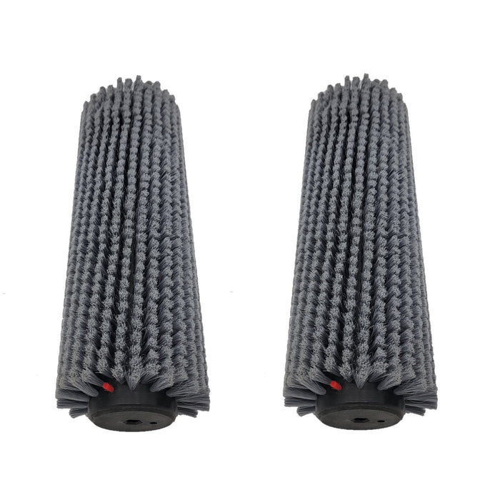 Black Soft Bristle Floor Scrubbing Brushes (#93121.1) for the Tornado® 'Vortex 13' Floor Scrubber | Pack of 2