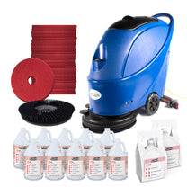 Trusted Clean Dura 17 Automatic Floor Scrubber Bundle w/ Pads & Chemicals Thumbnail