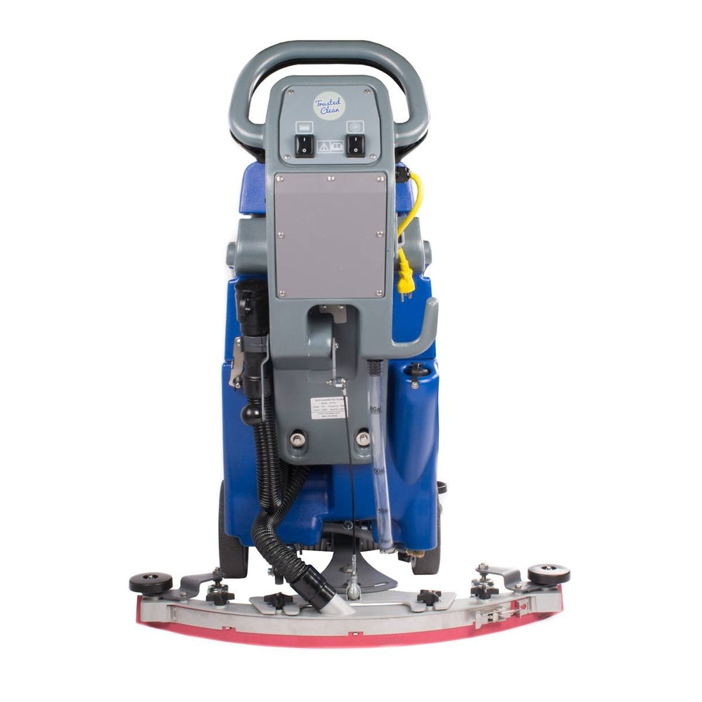 Trusted Clean 'Dura 18HD' Rubberized Floor Scrubbing Machine Package w ...