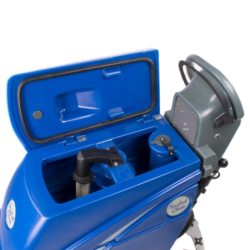 Trusted Clean 'Dura 18HD' Rubberized Floor Scrubbing Machine Package w ...