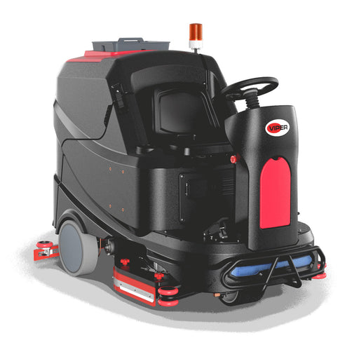 Viper® AS1050R 39" Ride On Floor Scrubber w/ Pad Drivers & Brushes - 53 Gallons