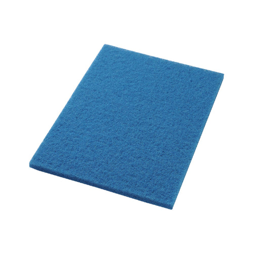 14 x 24 inch Blue Orbital Floor Scrubber Cleaning Pad (#40041424) Thumbnail