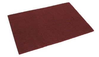 14" x 24" Chemical Free Maroon Dry Stripping Floor Pad