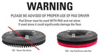 Warning: Pad Driver Use