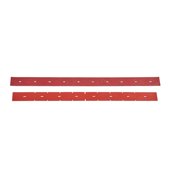 Front & Rear Red Natural Rubber Squeegee Blade Kit (#56115333) for