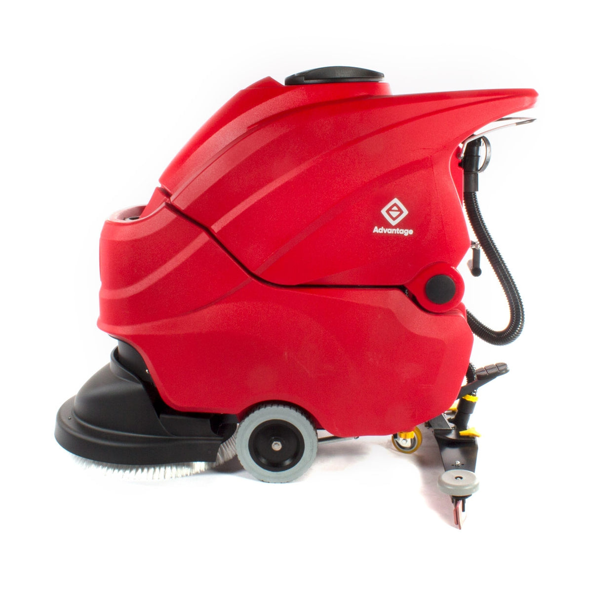 Advantage Battery Powered 15 Gallon Floor Scrubber w/ Scrubbing Brush