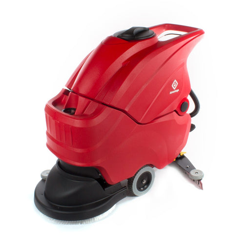 The Advantage Battery Powered 15 Gallon Floor Scrubber w/ Scrubbing Brush - 20 inch