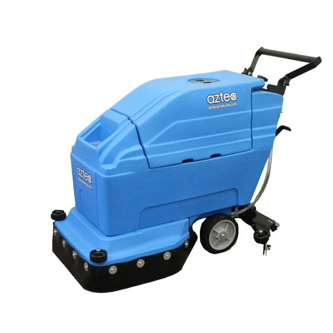 20 inch Automatic Floor Scrubber Machine - Aztec ProScrub (w/ Pad Driver or  Nylon Brush) —