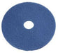 14 inch Blue Auto Scrubber Floor Pad with Removable Center Hole Thumbnail