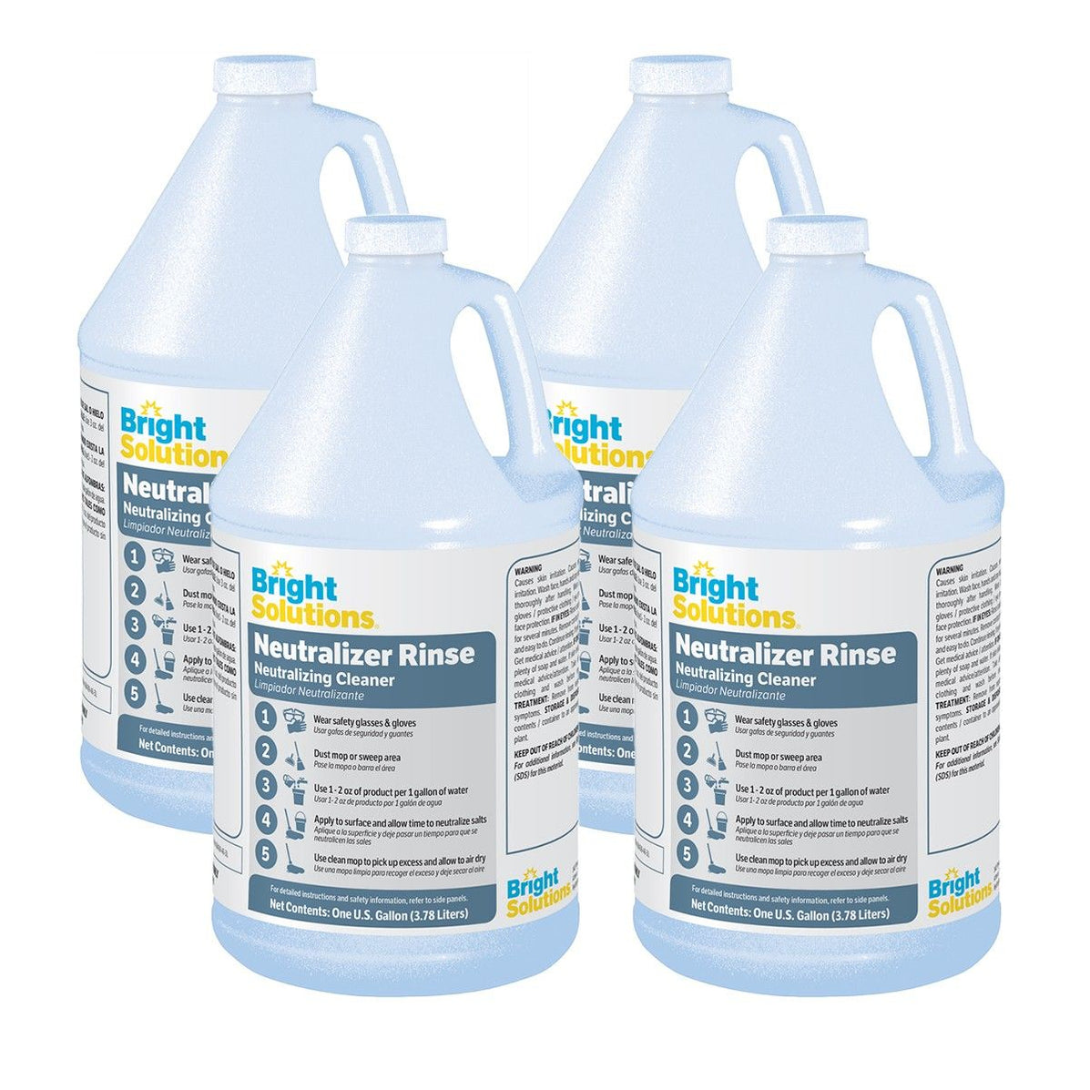 Vertex Ritec Neutraliser Bright Solutions® 'Neutralizer Rinse' Neutralizing Cleaner | 4 Gallons ...