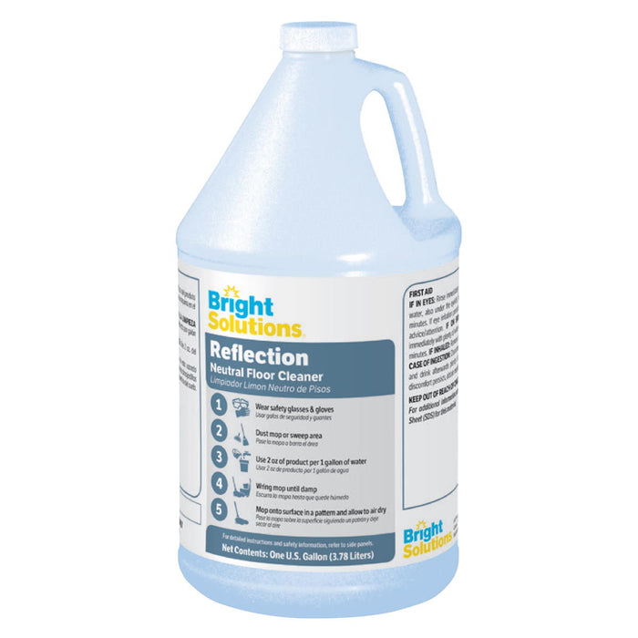 Bright Solutions® 'Reflection' Neutral Floor Cleaner - Gallon Jug