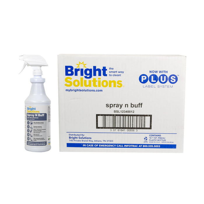 Spray N Buff High Speed Floor Gloss Restorer Buffing Solution
